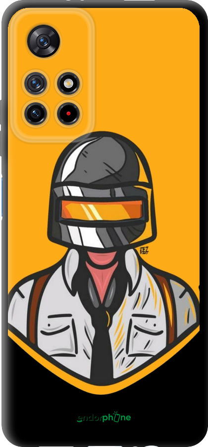 TPU чехол № 5376 для Xiaomi Redmi Note 11 5G - 5376b-3849 изображение 