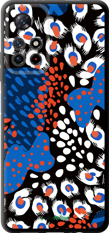 TPU чехол Абстрактный фон v2 для Xiaomi Redmi Note 11 5G - 5503b-3849 изображение 