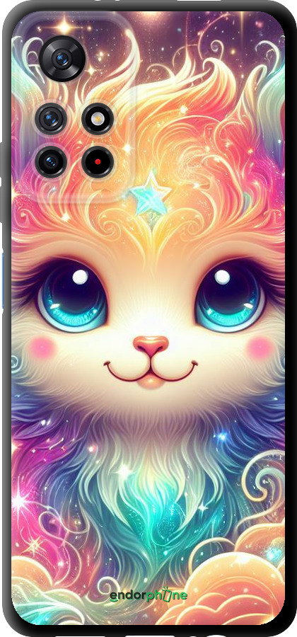 TPU чехол Сказочный котенок для Xiaomi Redmi Note 11T 5G - 5813b-3850 изображение 