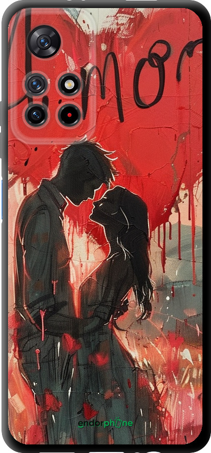 TPU чехол Amore для Xiaomi Redmi Note 11 5G - 6047b-3849 изображение 