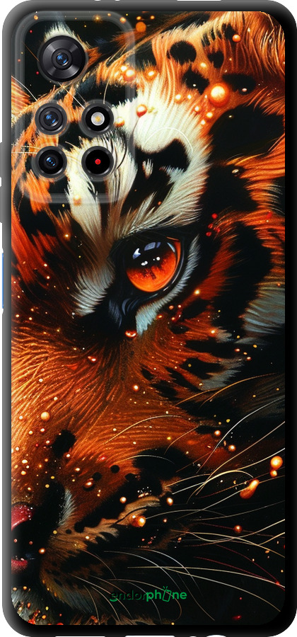 TPU чехол Tiger для Xiaomi Redmi Note 11S 5G - 6053b-2890 изображение 