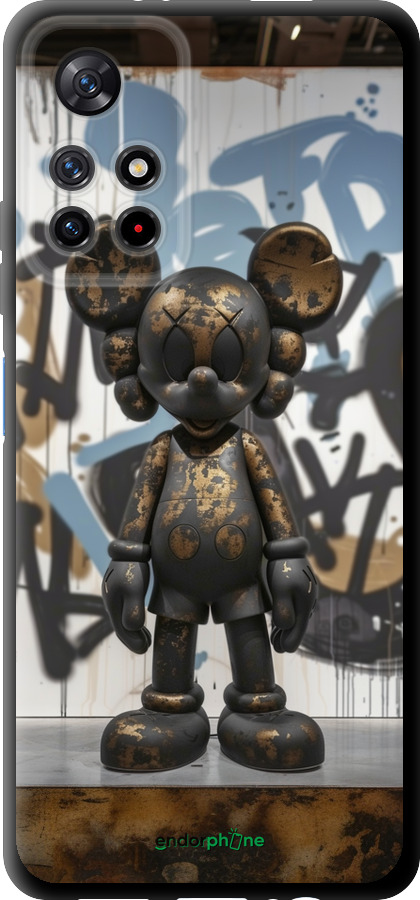 TPU чехол Bronze kaws v2 для Xiaomi Redmi Note 11 5G - 6098b-3849 изображение 