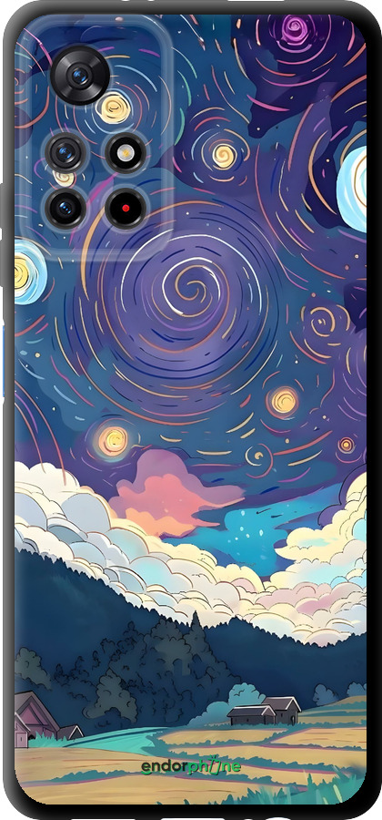 TPU чехол Креативный арт для Xiaomi Redmi Note 11 5G - 6322b-3849 изображение 