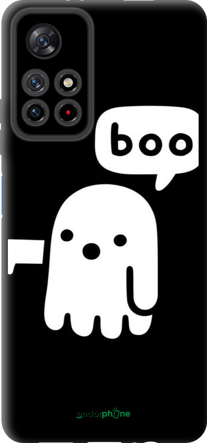 TPU чехол Призрак Неодобрения для Xiaomi Poco M4 Pro 5G - 6431b-3851 изображение 