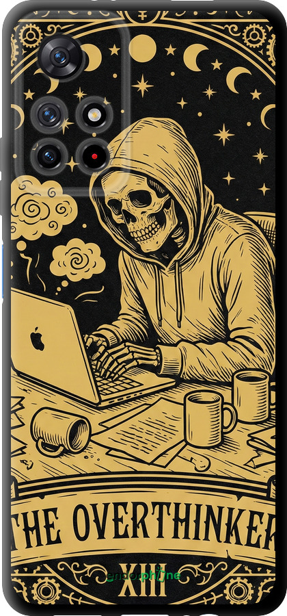 TPU чехол The Overthinker для Xiaomi Redmi Note 11 5G - 6774b-3849 изображение 