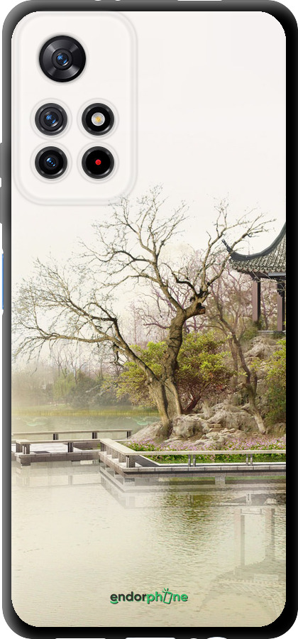 TPU чехол Японский пейзаж для Xiaomi Redmi Note 11T 5G - 776b-3850 изображение 