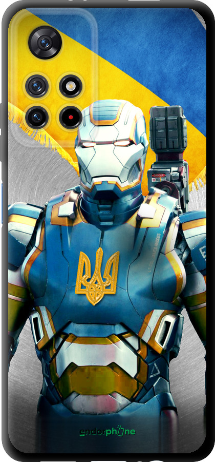 TPU чехол Украинский киборг для Xiaomi Redmi Note 11S 5G - 980b-2890 изображение 