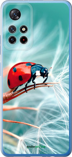 Силиконовый чехол Божья коровка для Xiaomi Redmi Note 11 5G - 6049u-3849 изображение 