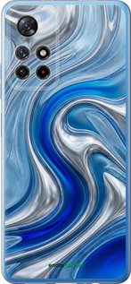 Силіконовий чохол 'Liquid Chrome' для Xiaomi Redmi Note 11 5G зображення 3