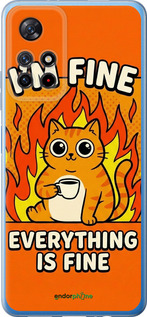 Силиконовый чехол 'Funny Cat' для Xiaomi Redmi Note 11S 5G изображение 3