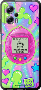 TPU чехол 'Y2K Aesthetic Retro Pet: Годуй мене кавою' для Xiaomi Redmi Note 11T Pro изображение 3