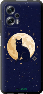 TPU чехол Cute Cat Celestial/Witchy для Xiaomi Redmi Note 11T Pro+ - 6787b-3861 изображение 