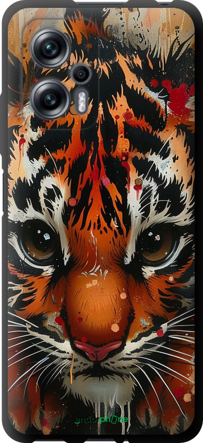 TPU чехол Mini tiger для Xiaomi Redmi Note 11T Pro - 6052b-2644 изображение 