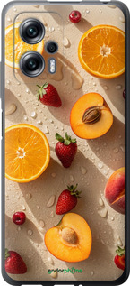 Силиконовый чехол Фрукты 3 для Xiaomi Poco X4 GT 5G - 6703u-3862 изображение 