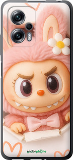 Силиконовый чехол Лабубу 2 для Xiaomi Redmi Note 11T Pro+ - 6710u-3861 изображение 