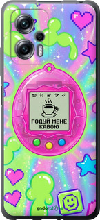 Силіконовий чехол Y2K Aesthetic Retro Pet: Годуй мене кавою для Xiaomi Redmi Note 11T Pro - 6784u-2644 изображение 