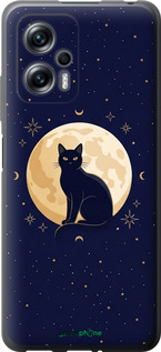Силіконовий чехол Cute Cat Celestial/Witchy для Xiaomi Redmi Note 11T Pro - 6787u-2644 изображение 