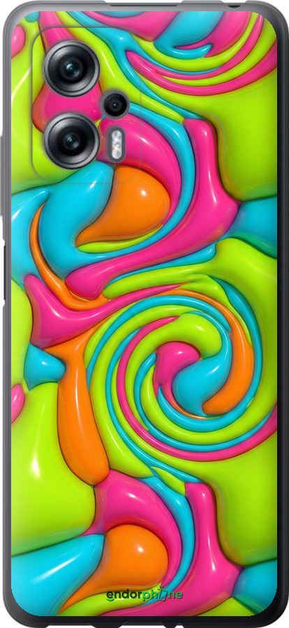 Силиконовый чехол Y2K Jelly Dream для Xiaomi Redmi K50i - 6780u-3863 изображение 