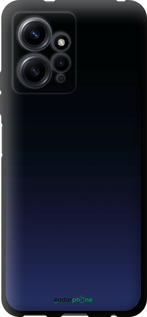 TPU чехол Градиент в тёмно - синем стиле для Xiaomi Redmi Note 12 4G - 6542b-3021 изображение 