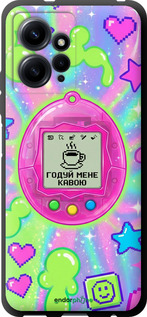 TPU чехол Y2K Aesthetic Retro Pet: Годуй мене кавою для Xiaomi Redmi Note 12 4G - 6784b-3021 изображение 