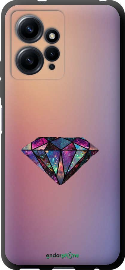 TPU чехол Діамант для Xiaomi Redmi Note 12 4G - 4352b-3021 изображение 