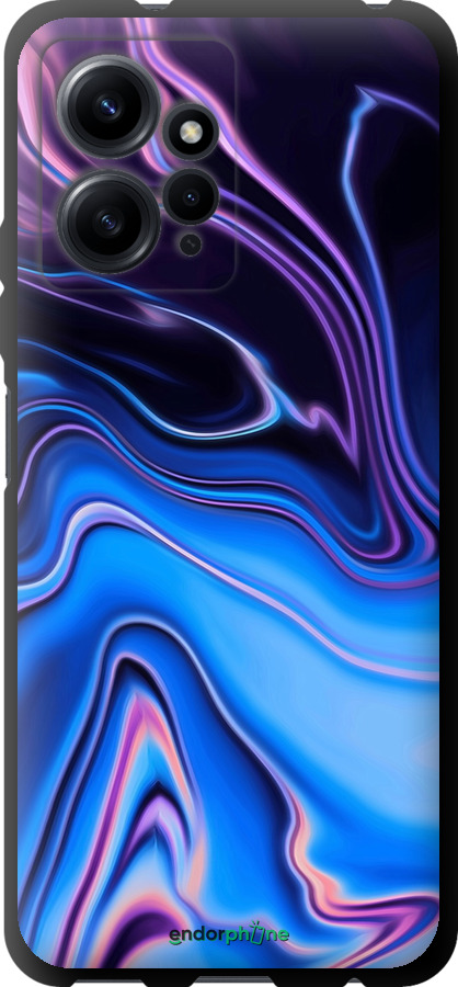 TPU чехол Візерунок води для Xiaomi Redmi Note 12 4G - 4491b-3021 изображение 