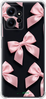 Силикон с усиленными углами чехол Coquette Ribbons Dark Coquette для Xiaomi Redmi Note 12 4G - 6767sp-3021 изображение 