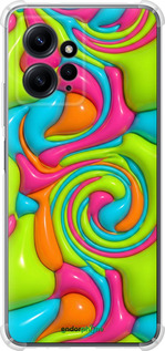 Силикон с усиленными углами чехол Y2K Jelly Dream для Xiaomi Redmi Note 12 4G - 6780sp-3021 изображение 