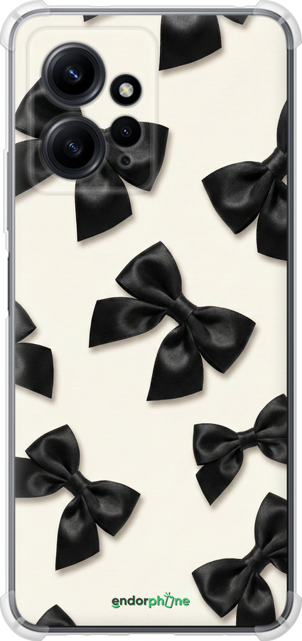 Силикон с усиленными углами чехол Dark Coquette для Xiaomi Redmi Note 12 4G - 6765sp-3021 изображение 