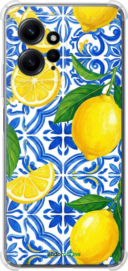 Силіконовий протиударний с посиленими кутами чехол Grocery Girl Italian Summer для Xiaomi Redmi Note 12 4G - 6766sp-3021 изображение 