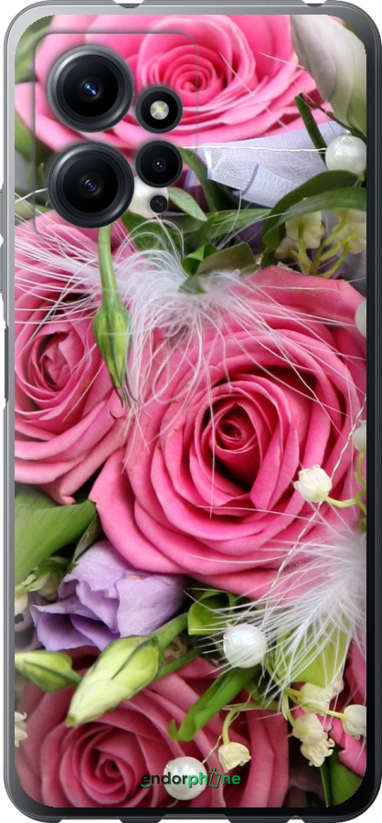 

Силіконовий чохол "Ніжність" для Xiaomi Redmi Note 12 4G, Рожевий