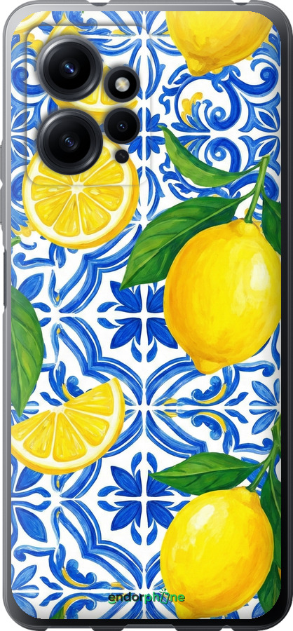 Силиконовый чехол Grocery Girl Italian Summer для Xiaomi Redmi Note 12 4G - 6766u-3021 изображение 