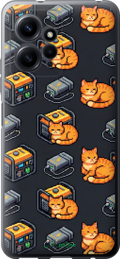 Силіконовий чехол Autonomous Zone для Xiaomi Redmi Note 12 4G - 6771u-3021 изображение 