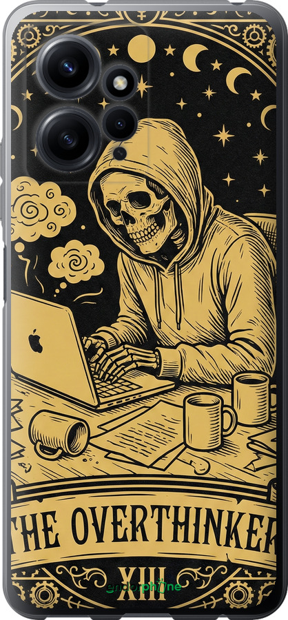 Силиконовый чехол The Overthinker для Xiaomi Redmi Note 12 4G - 6774u-3021 изображение 