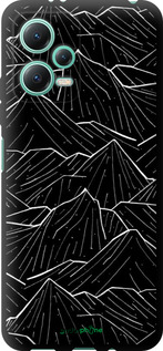 TPU чехол С изображением Темных гор для Xiaomi Redmi Note 12 5G - 6489b-2934 изображение 
