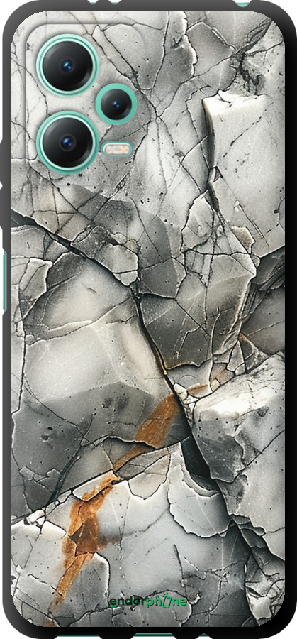 TPU чехол Серый мрамор для Xiaomi Redmi Note 12 5G - 6041b-2934 изображение 