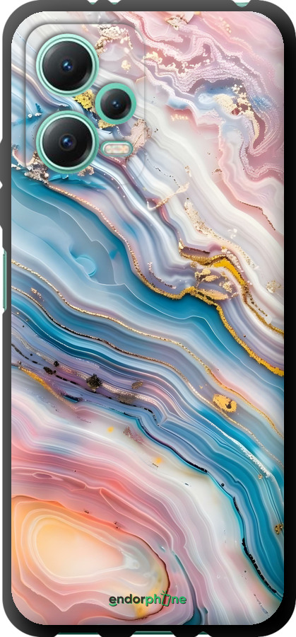 TPU чехол Мрамор красивый для Xiaomi Redmi Note 12 5G - 6376b-2934 изображение 