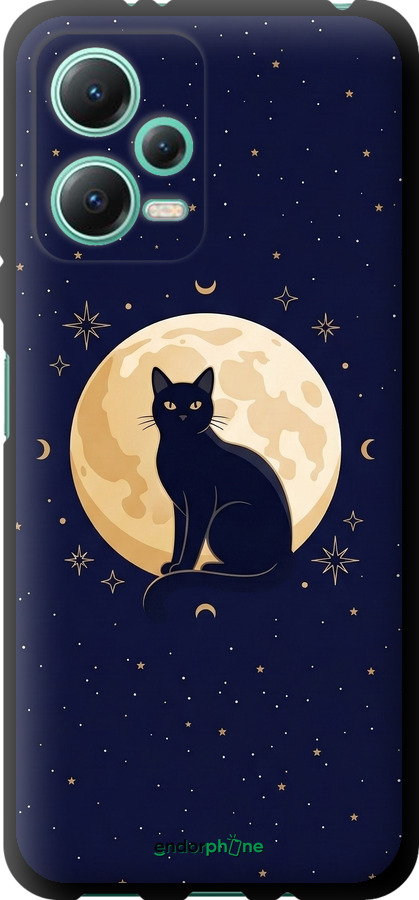 TPU чехол Cute Cat Celestial/Witchy для Xiaomi Poco X5 5G - 6787b-3016 изображение 