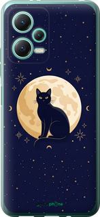 Силиконовый чехол Cute Cat Celestial/Witchy для Xiaomi Poco X5 5G - 6787u-3016 изображение 