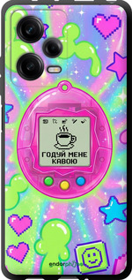 TPU чехол Y2K Aesthetic Retro Pet: Годуй мене кавою для Xiaomi Redmi Note 12 Pro 5G - 6784b-2932 изображение 