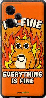 TPU чехол 'Funny Cat' для Xiaomi Redmi Note 12 Pro 5G изображение 5