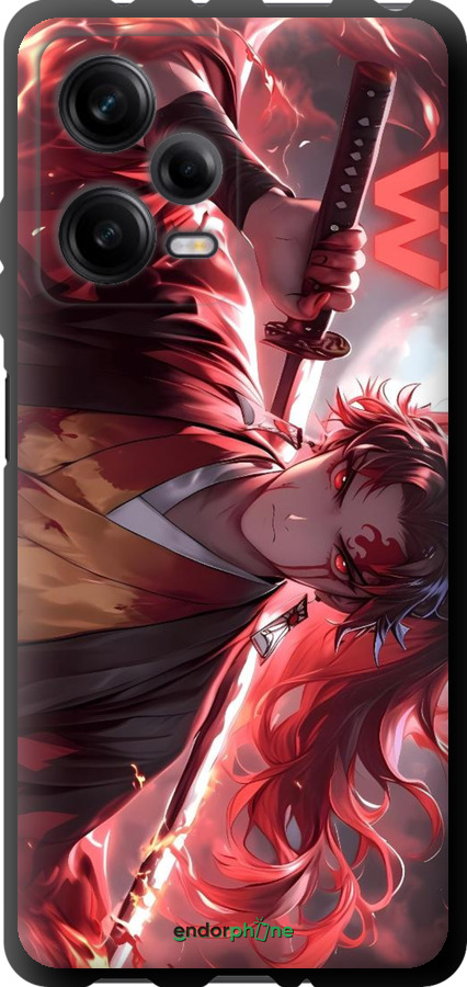 TPU чехол Аниме воин для Xiaomi Redmi Note 12 Pro 5G - 6281b-2932 изображение 