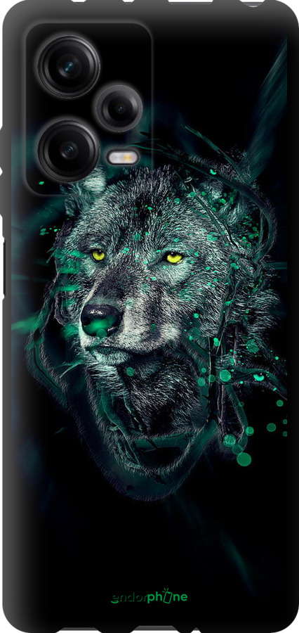 TPU чехол Wolf для Xiaomi Redmi Note 12 Pro 5G - 6610b-2932 изображение 