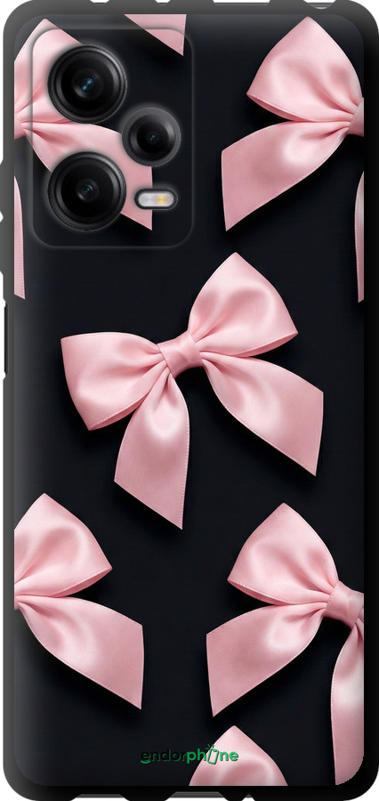 TPU чехол Coquette Ribbons Dark Coquette для Xiaomi Redmi Note 12 Pro 5G - 6767b-2932 изображение 