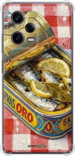 Силіконовий протиударний с посиленими кутами чехол Vintage Sardine Tin Phone для Xiaomi Redmi Note 12 Pro 5G - 6772sp-2932 изображение 