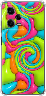 Силикон с усиленными углами чехол Y2K Jelly Dream для Xiaomi Redmi Note 12 Pro 5G - 6780sp-2932 изображение 