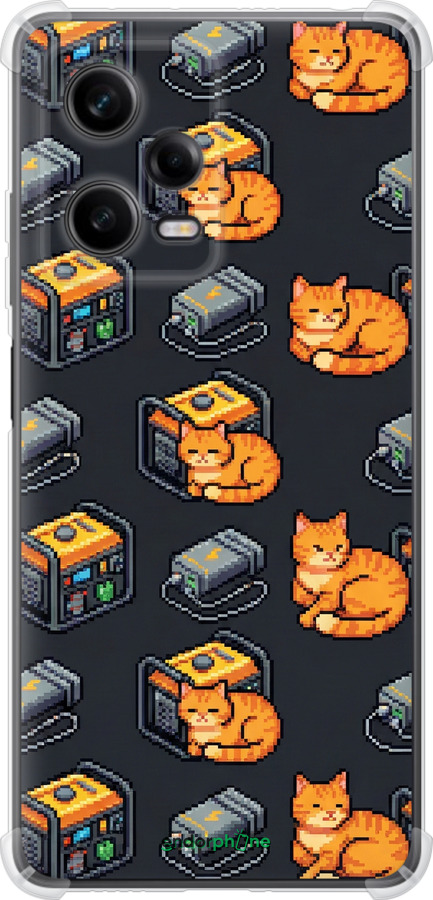 Силіконовий протиударний с посиленими кутами чехол Autonomous Zone для Xiaomi Redmi Note 12 Pro 5G - 6771sp-2932 изображение 