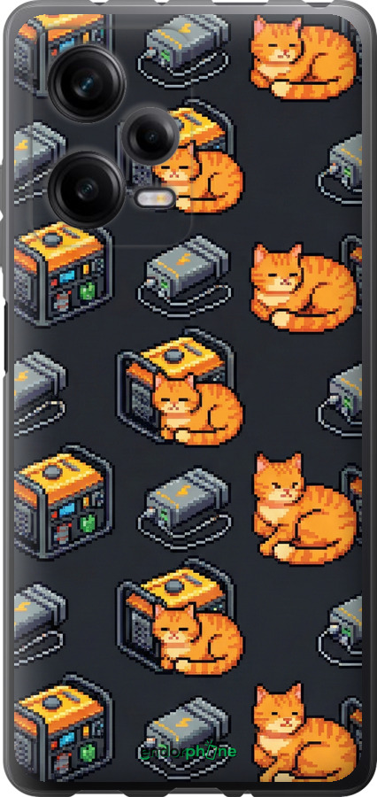 Силиконовый чехол Autonomous Zone для Xiaomi Redmi Note 12 Pro 5G - 6771u-2932 изображение 