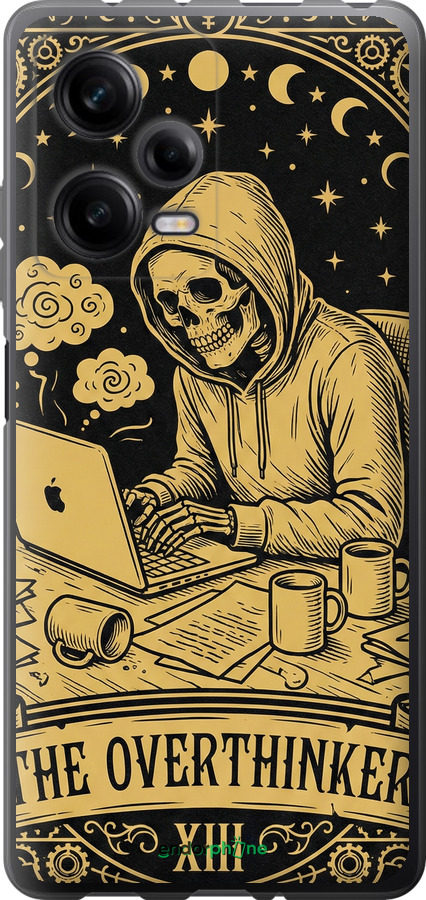 Силіконовий чехол The Overthinker для Xiaomi Redmi Note 12 Pro 5G - 6774u-2932 изображение 