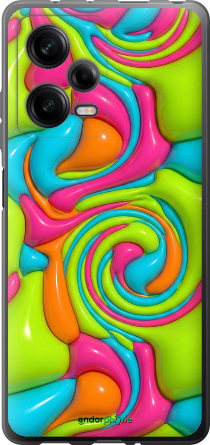 Силиконовый чехол Y2K Jelly Dream для Xiaomi Redmi Note 12 Pro 5G - 6780u-2932 изображение 